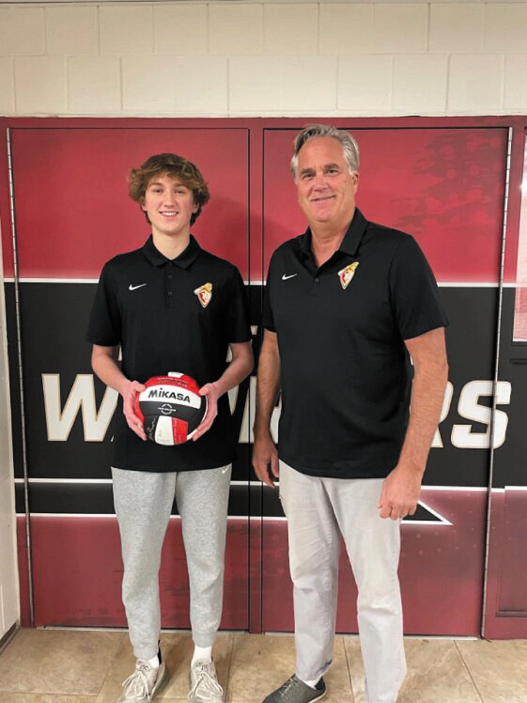 Two Rivers High School Boys Volleyball cohead coaches