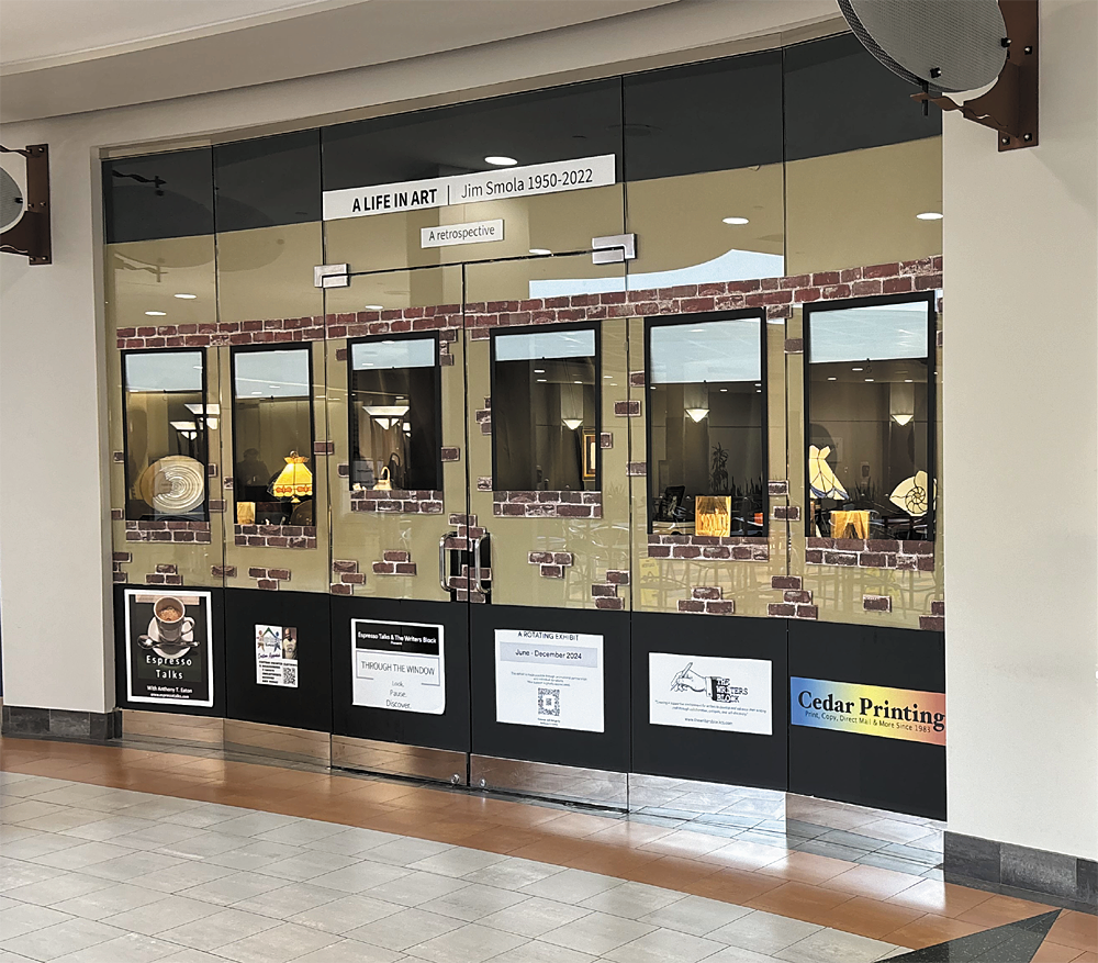 New skyway exhibit highlights Minnesota authors; history of book burning