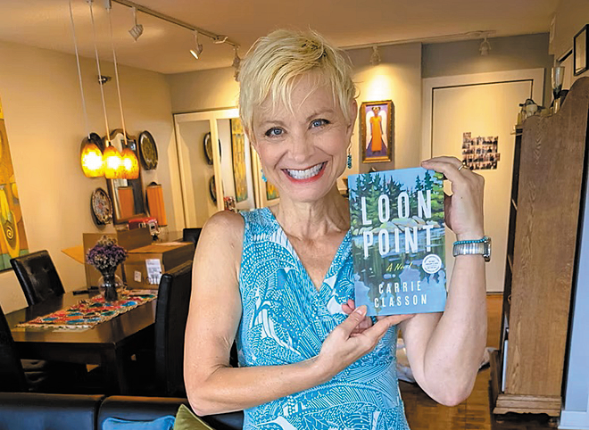 Classon releases uplifting novel “Loon Point”